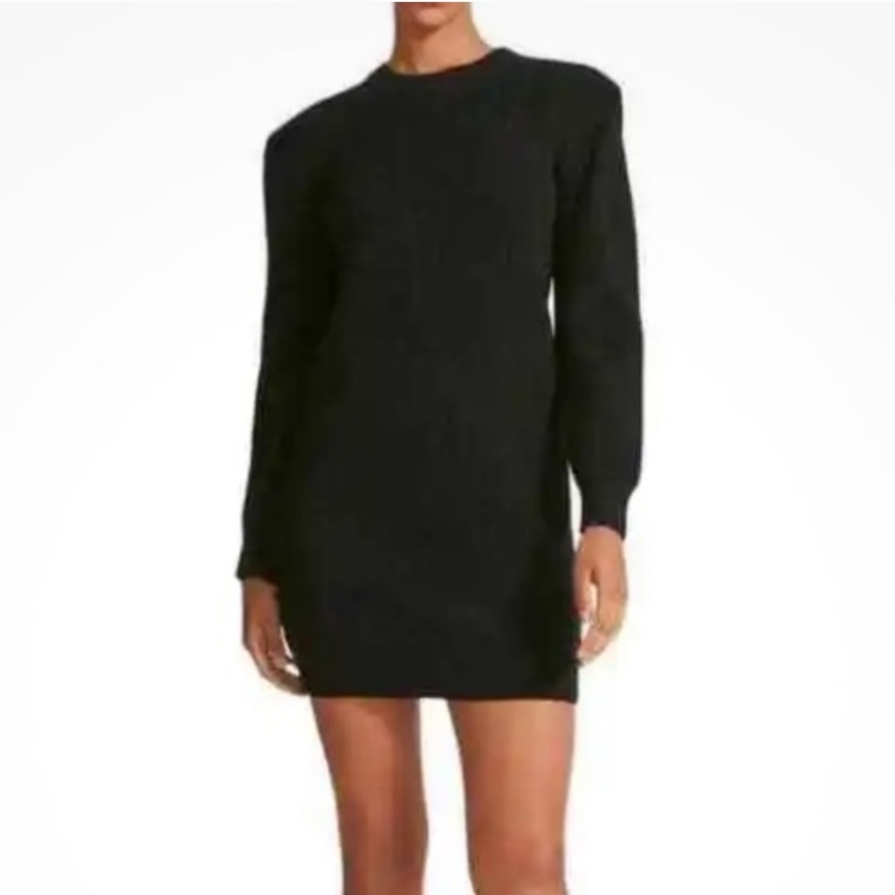 BB DAKOTA BOOKED AND BUSY STRUCTURED SHOULDER SWEATER DRESS ❤️NWT❤️